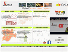 Tablet Screenshot of cylog.es